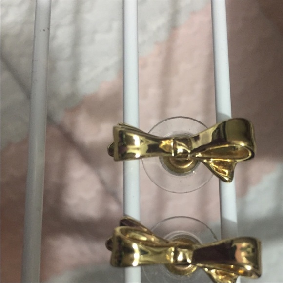 Kate spade bow ring, bow earrings and bangle - Picture 5 of 7